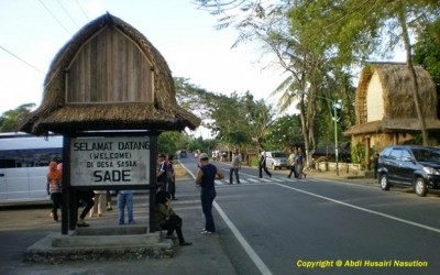 Rumah Adat Tradisional Sade Rambitan Lombok