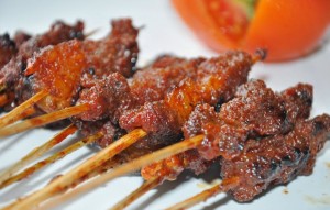 sate daging rembige lombok