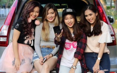 nge-vlog dengan tema OOTD